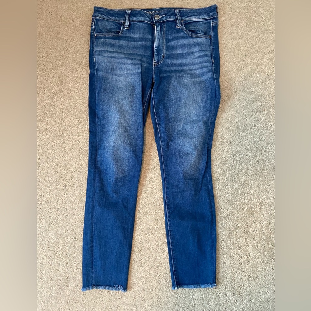 American Eagle cropped jeggings